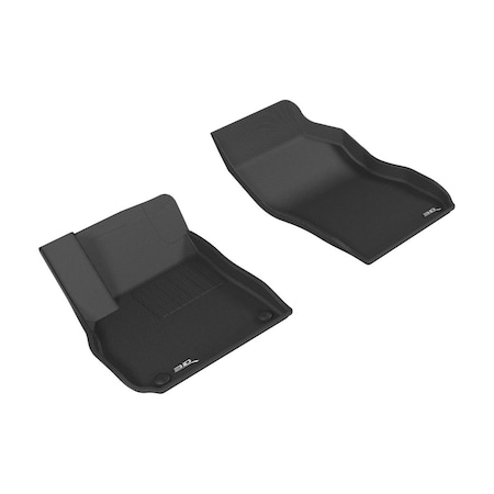 3D Maxpider Carbon Fiber Embossed Pattern Kagu Black 1st Row for 2017 Buick Lacrosse L1BC03311509